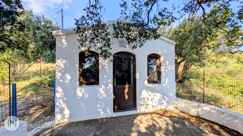 The small church was erected in 1963.