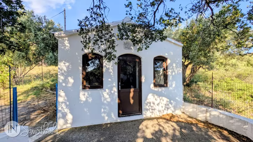 The small church was erected in 1963.