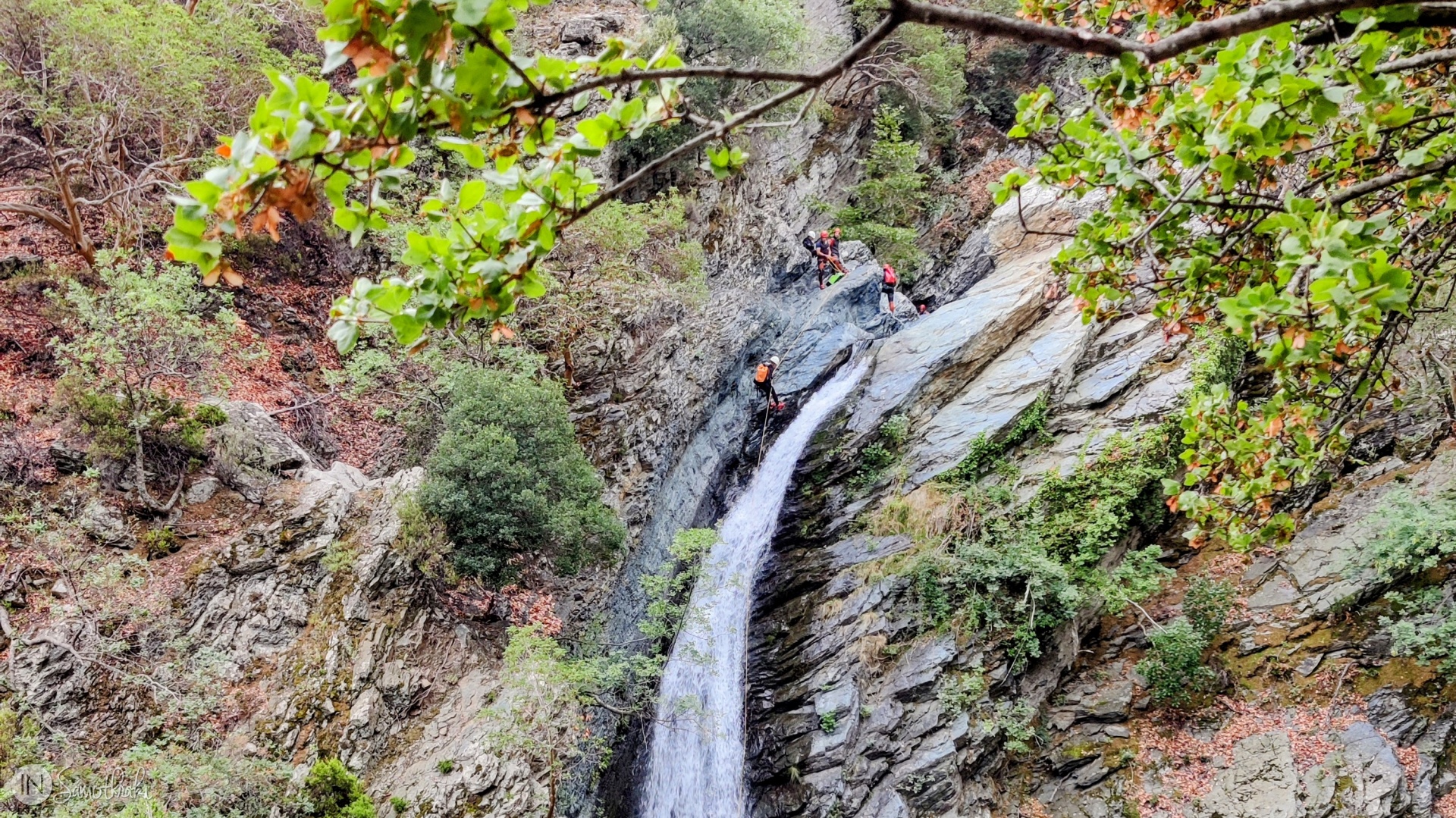Canyoning in Samothraki