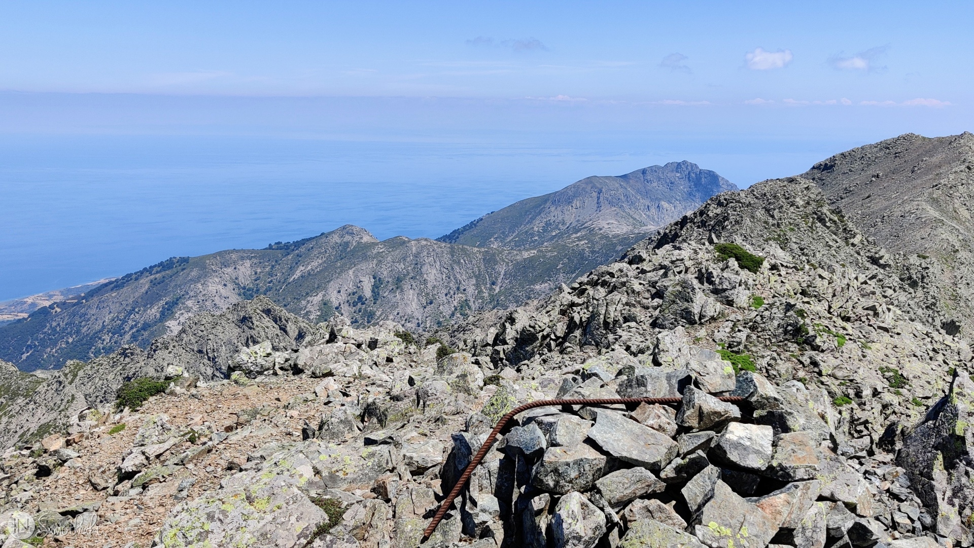 Hiking to Fengari Peak in Samothraki