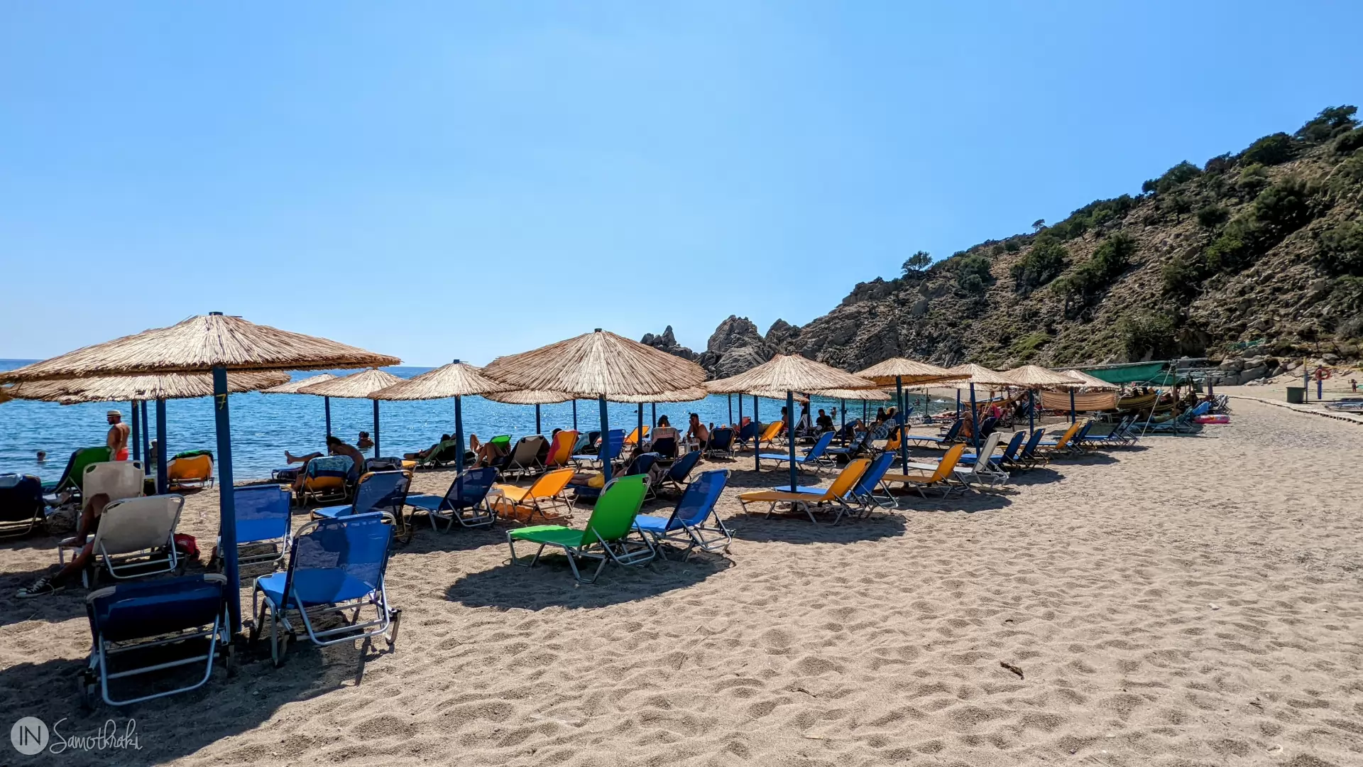 Pachia Ammos, the Most Popular Beach in Samothraki