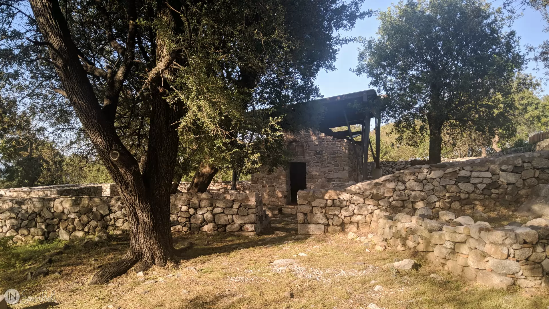 The Ruins of the Monastery of Christ near Therma
