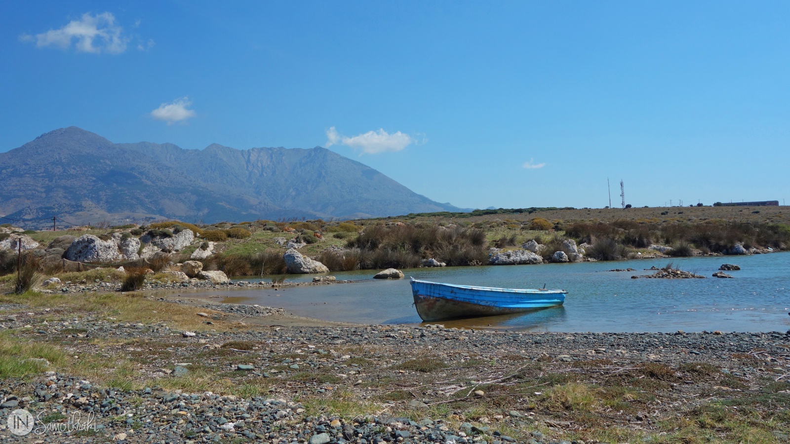 Where the island ends: Akrotiri Cape and Agios Andreas Lagoon