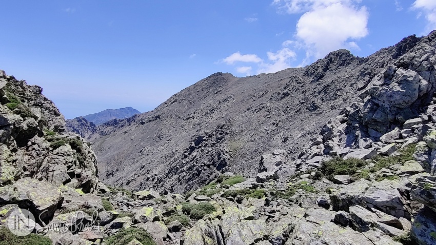 The wild landscape of Mount Saos.