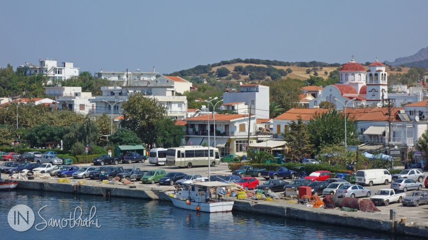 The port of Kamariotissa