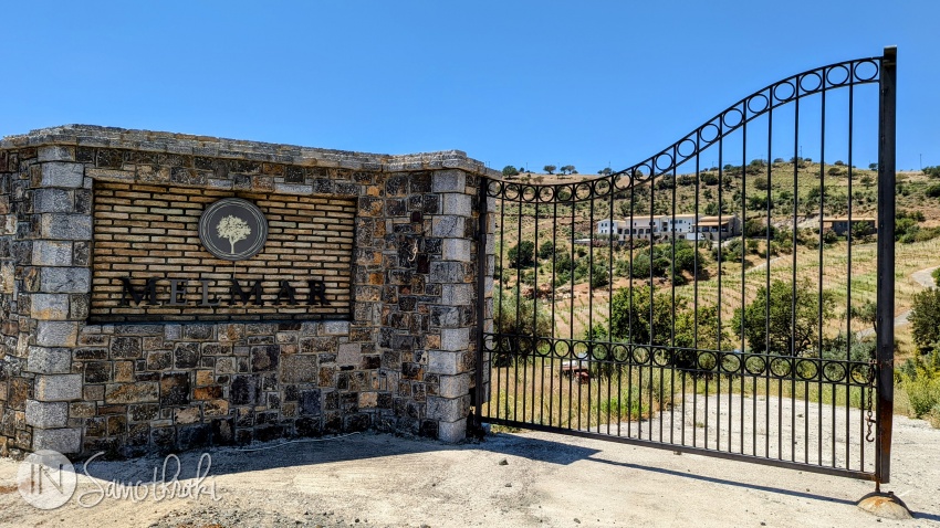 The Melmar Winery is in the village of Dafnes, on the road to Pachia Ammos