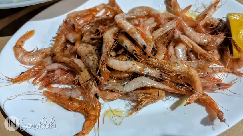 Small shrimps