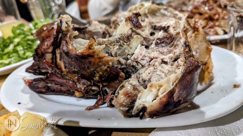 Goat head, for the 