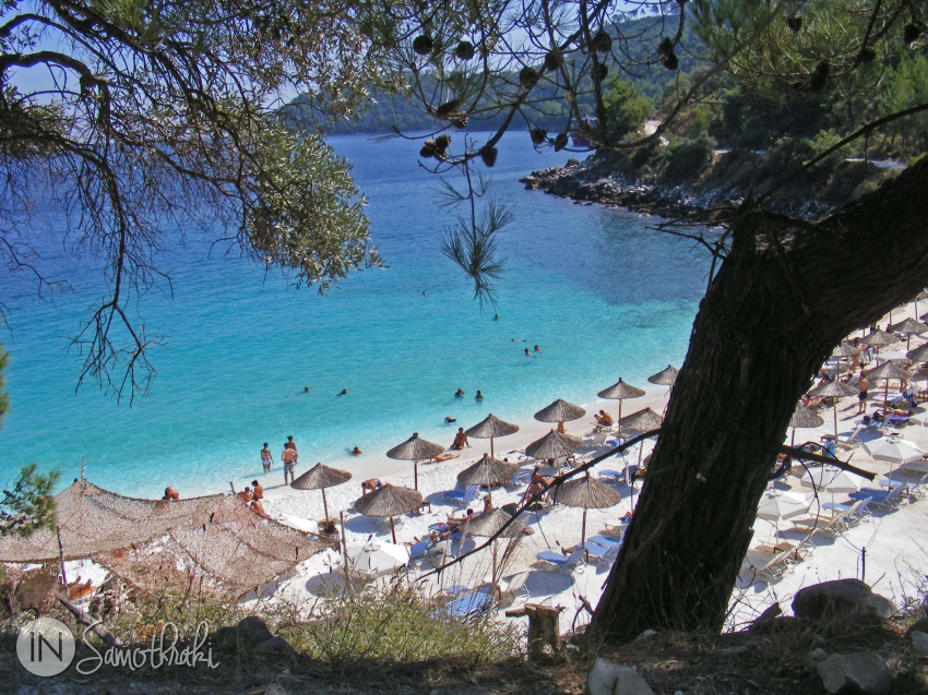 The Marble Beach in Thassos