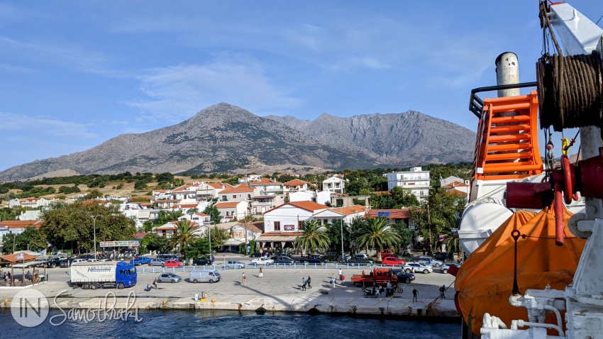 After a 2 hour ferry journey you'll be in Samothraki.