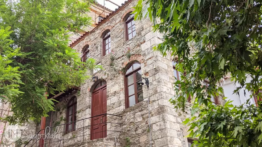 The Folklore Museum of Chora is in a traditional 19th-century stone house.