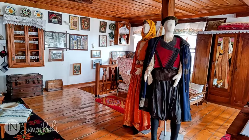 Traditional wedding garments from Samothraki