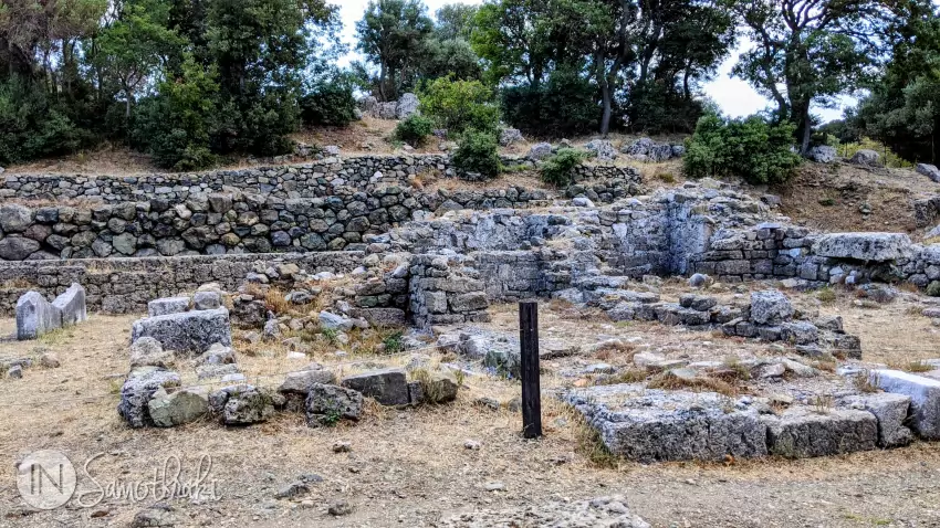 Ruins of buildings from the Hellenistic era