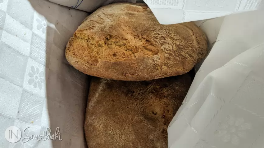 Delicious bread, baked like in the days of yore