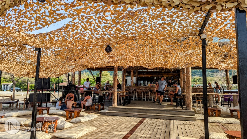 Saoki Beach Bar is one of the most beloved places on the island.