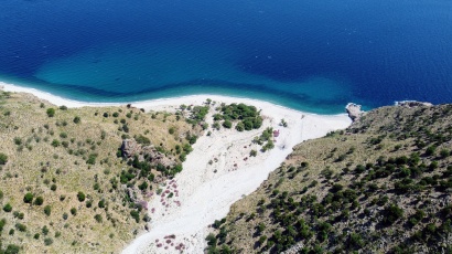 Vatos, the hidden beach of Samothraki