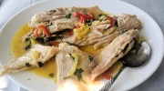 Fish and sea food at Taverna Akrogiali