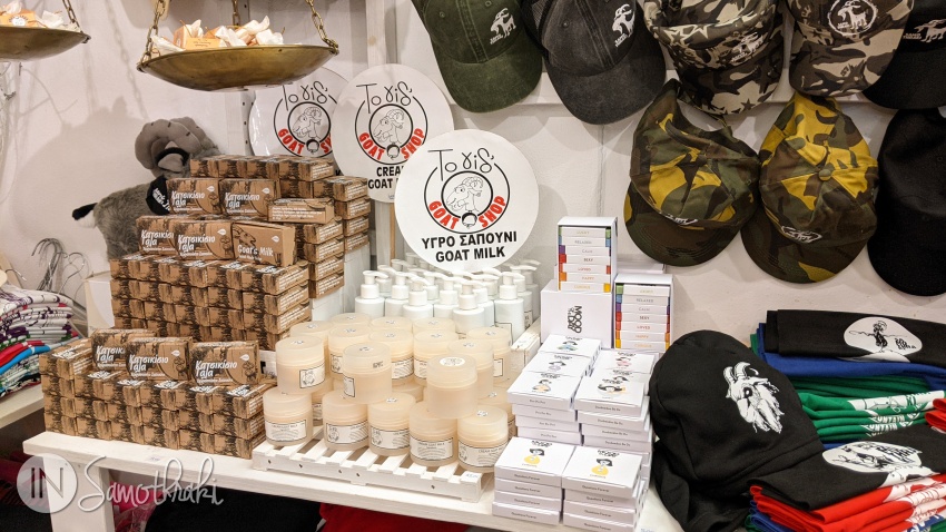 Goat milk creams and soaps