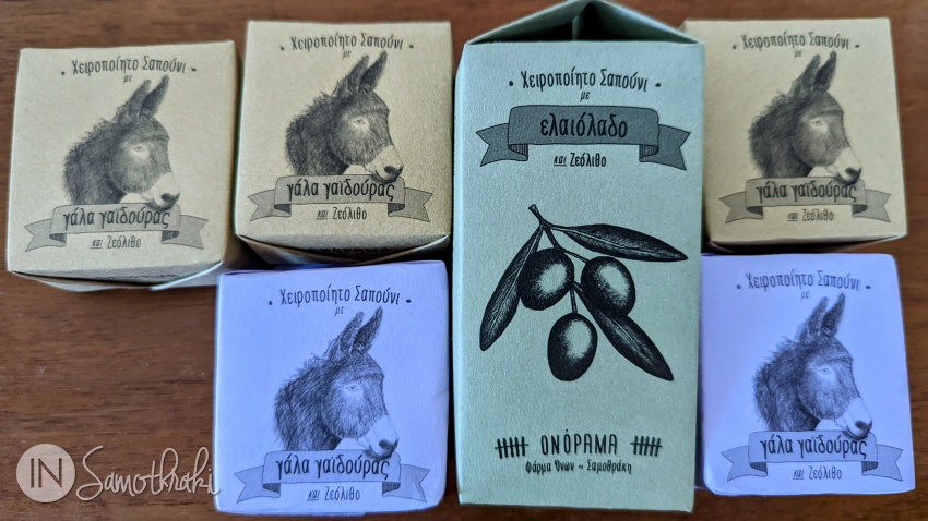 Soaps from the Onorama Donkey Farm